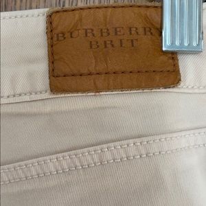 Burberry Brit Skinny Low-Rise Jeans
